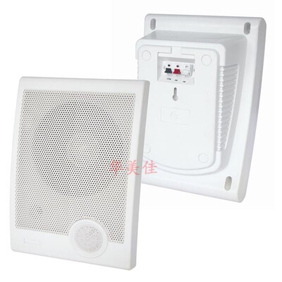 厂家直销TADS/DS-636/迪声白色高音质壁挂音箱
