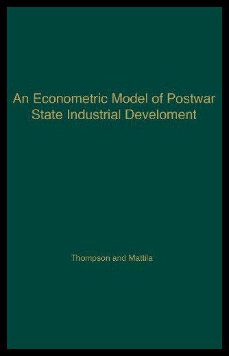 【预售】An Econometric Model of Postwar State Industrial