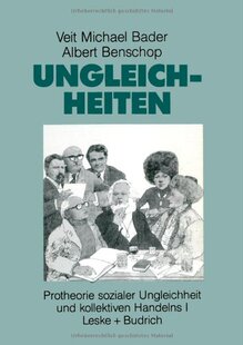 【预售】Ungleichheiten: Protheorie Sozialer Ungleichhe...
