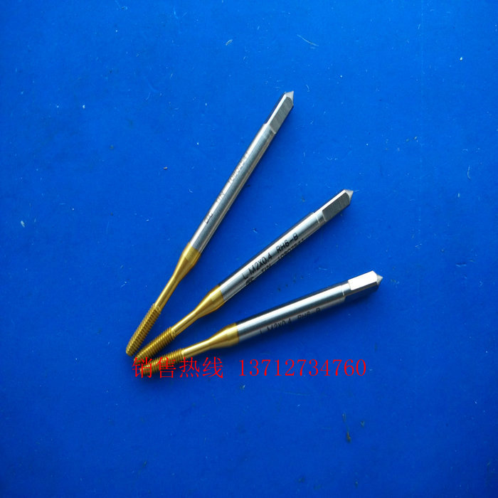 台湾大宝TOSG镀钛挤压丝锥左牙左旋反牙挤压丝攻M2X0.4M3X0.5 M4