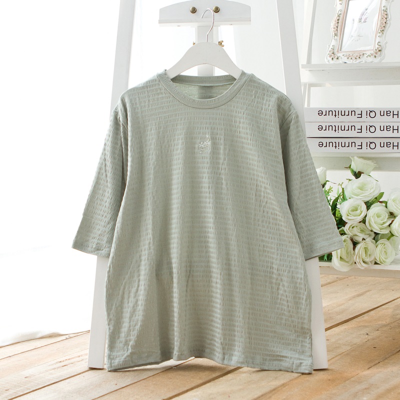 T恤大码女装春装日系分袖打底