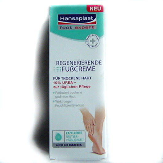 三皇冠 德国进口原装Hansaplast拜尔含尿素足部防龟裂再生霜100ml