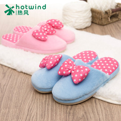 Hot Lady bow baotou flat women's indoor slippers home slippers 67H5925