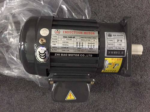 ZHI BAO减速马达 YY0.12KW-4P  2F28C  1:300 电机 ZL22C 1:100