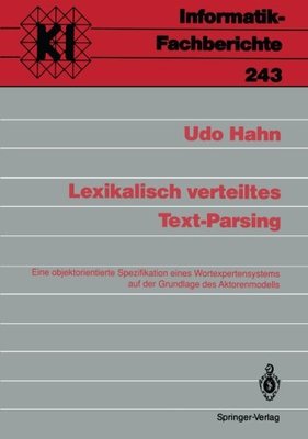【预订】Lexikalisch Verteiltes Text-Parsing:...