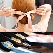 Know pro ball head of hair cloth Ribbon flower bud ring head Pan hairdressing tools tiara hair accessories