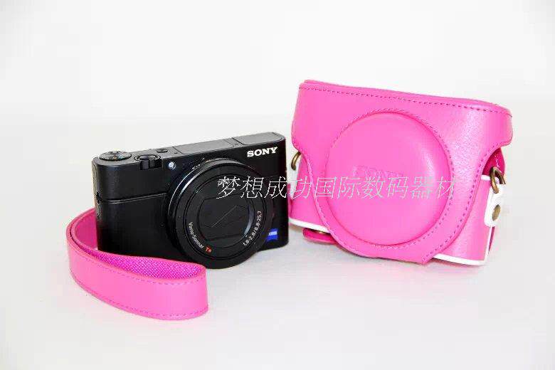索尼RX100相机包 二代黑卡 RX100II M2 M3 M4 HX50 hx30专用皮套