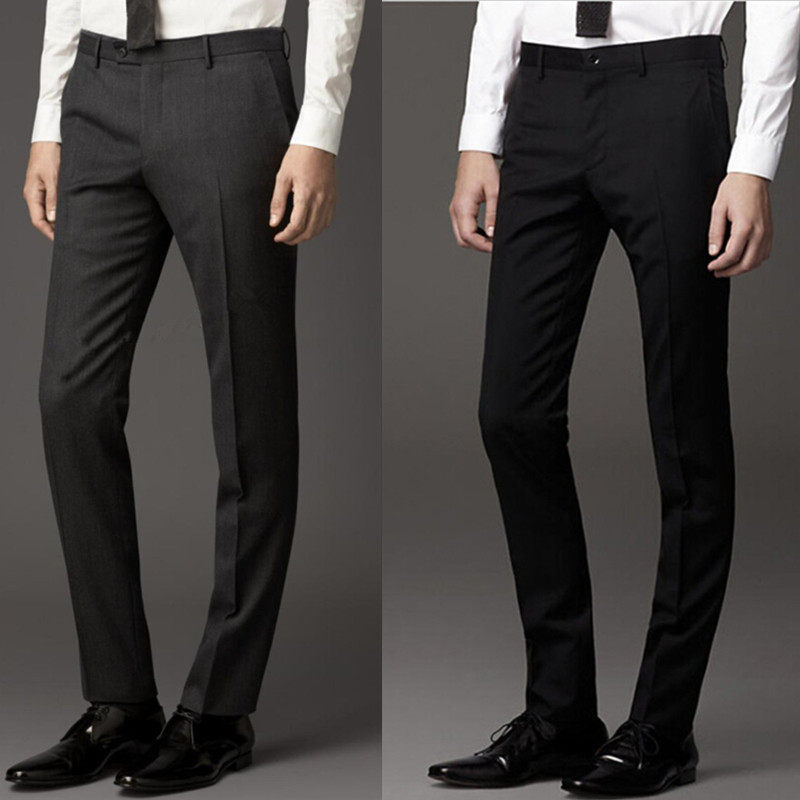 Pantalon serré pour jeunesse en laine - Ref 1470693 Image 1