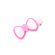 Elegant Butterfly nayakeli bow clip Korea issuing fish Duckbill clip Barrette clip baby child tiara