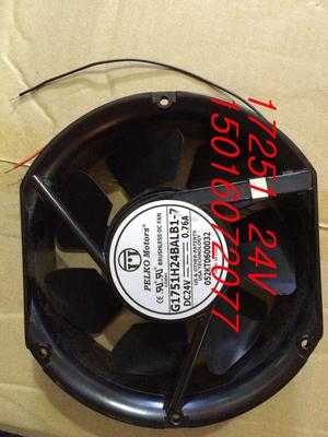 DC防水48V防潮12V防锈17CM 17250 17251 DC 24V风扇9W5748P5H603