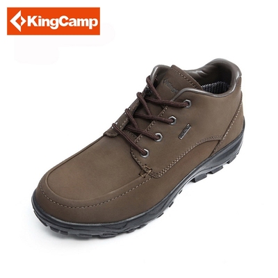 户外康尔健野防滑登山登山鞋牛皮