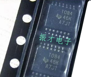 四路运算放大器TL084CPWR 丝印T084 封装TSSOP14