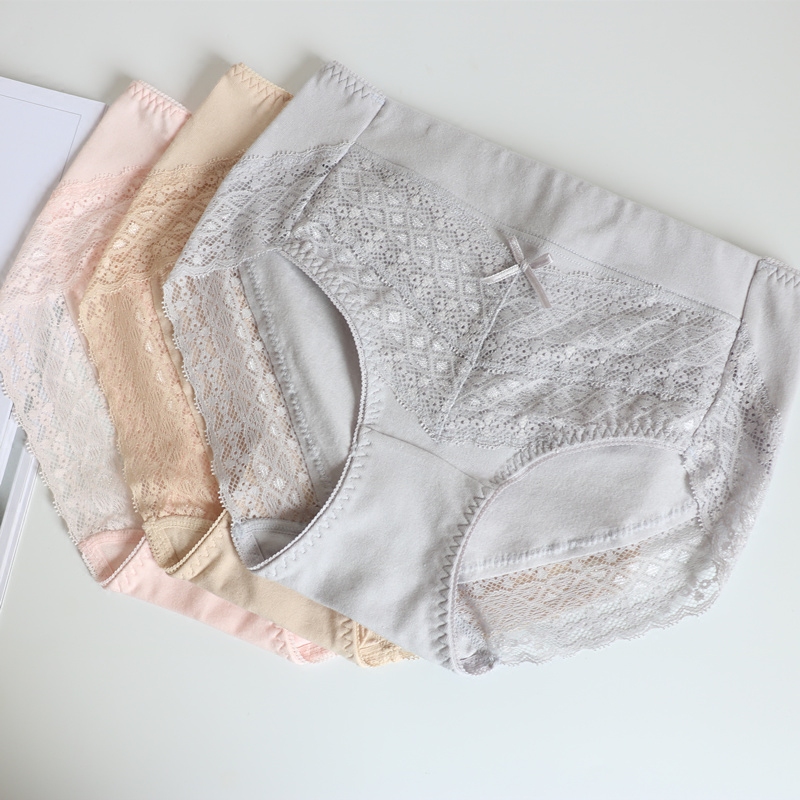 日单纯棉无痕性感内裤女