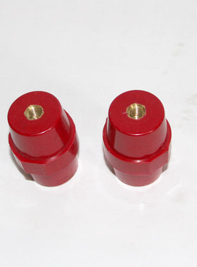 高周波配件红色绝缘柱 高频机配件绝缘柱 高周波机电压机绝缘柱子