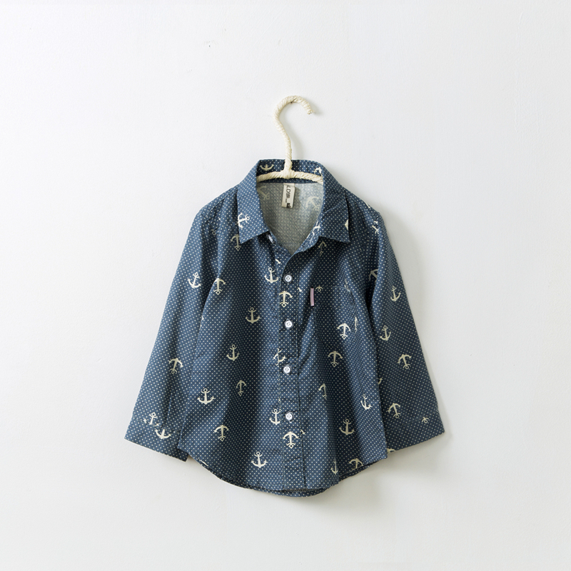 Chemise enfant à manche longue - Ref 2083377 Image 1