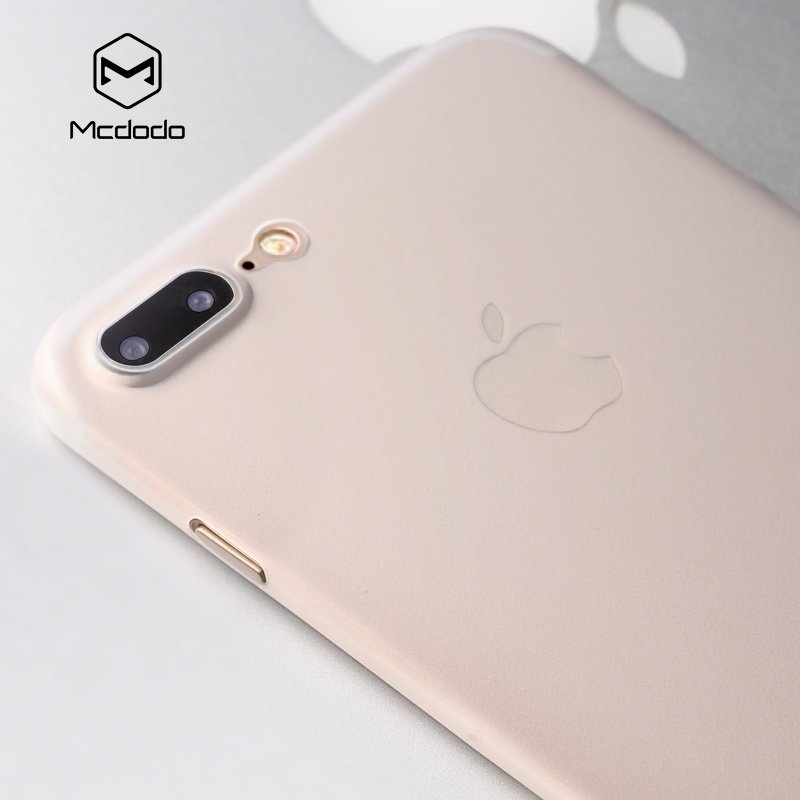 麦多多iPhone7手机壳磨砂苹果8无指纹iPhone7Plus保护套防摔全包