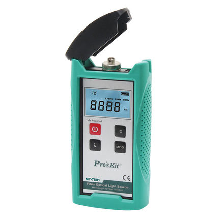 宝工MT-7801-FC光纤光源测试表 光缆 光路 镭射光纤测试笔7510-C