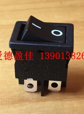 台湾新进SCI船型开关4脚黑色翘板开关6A250V 电源开关R13-73A