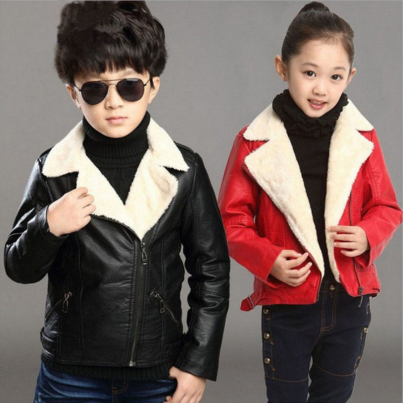 Blouson enfant en cuir PU - Ref 2159661 Image 1