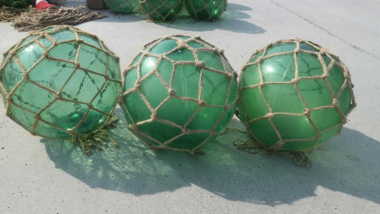 怀旧老物件老玻璃球老鱼漂酒店装饰玻璃球古玩古董杂项收藏摆件老