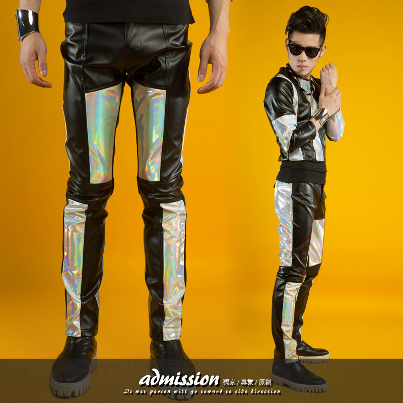 Pantalon cuir homme pour jeunesse - Ref 1492490 Image 1