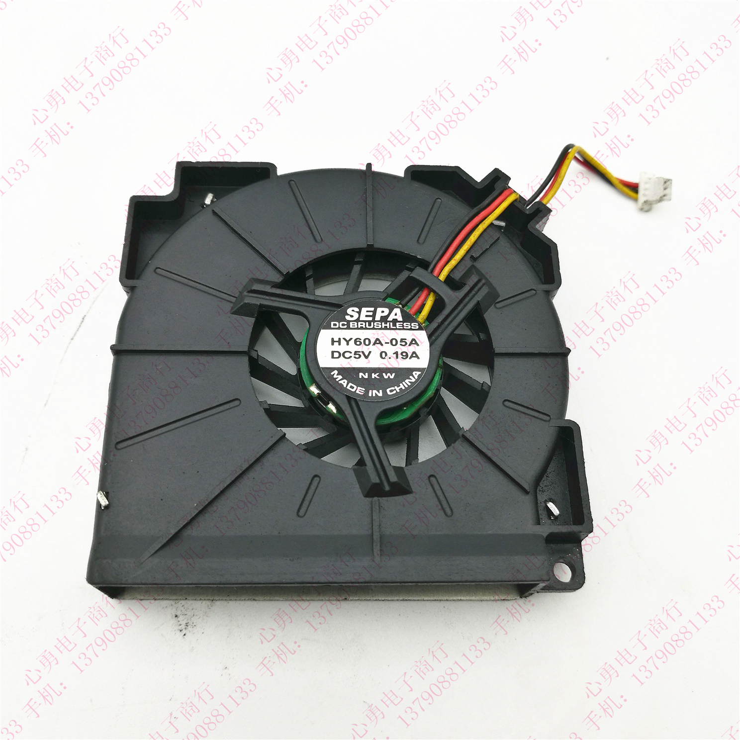 原装SEPA HY60A-05A 5V 0.19A 3线 三星笔记本风扇 M6000 M6N M6