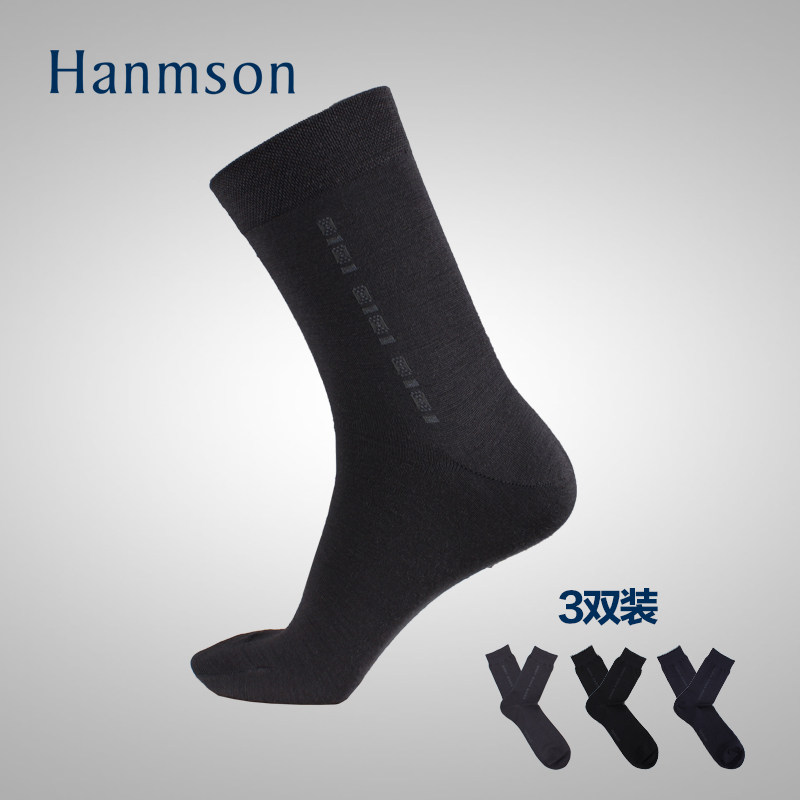 扎秋裤保暖羊毛袜Hanmson/瀚明欣
