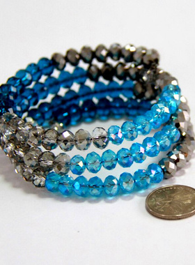 渐变欧美风独家手镯满100包邮