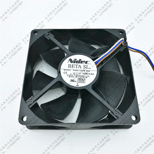 05A 9025 12V NIDEC 3线 12PM 0.10A 超静音机箱电源风扇 D09A