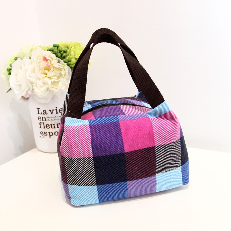 2015 Day Hanfeng Fan cloth fresh hand handbag lunch bag hand bag of mixed colors fabric casual fashion Mummy package