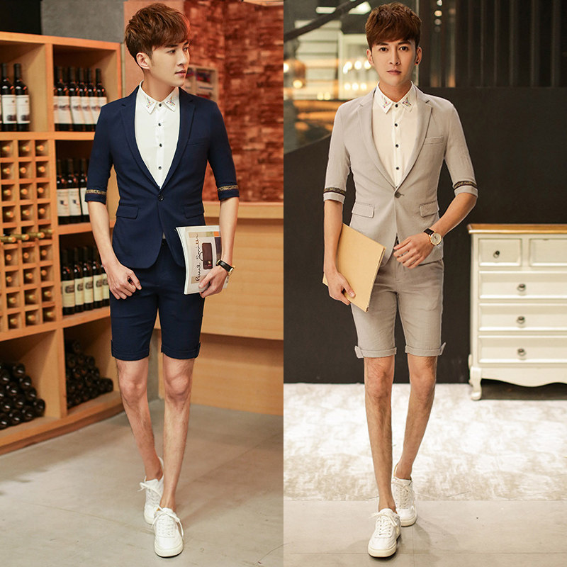 Costume homme en coton pour automne - Ref 1560417 Image 1