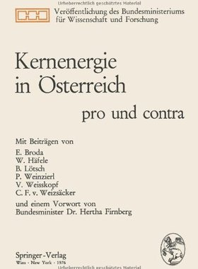 【预订】Kernenergie in Osterreich: Pro Und Contra