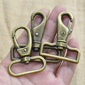 2.5 5cm古铜色配件五金钩扣金属钩扣皮包拎环包扣挂扣皮包扣挂扣