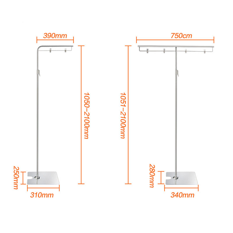落地L型T型架超市便利店可伸缩海报架a4纸悬挂夹广告夹架仓库区分,户外/登山/野营/旅行用品,支架,淘宝优惠券,粉丝福利购,淘宝优惠卷