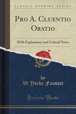 【预售】Pro A. Cluentio Oratio: With Explana...