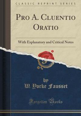 【预售】Pro A. Cluentio Oratio: With Explana...