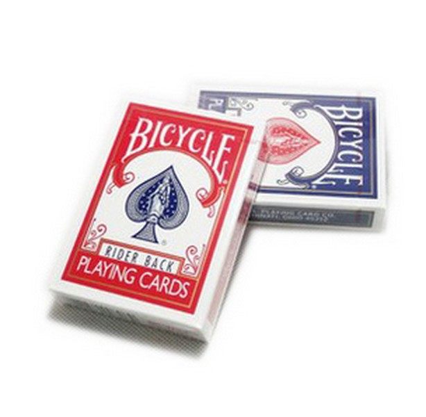默默纸牌bicycle 808 deck美国蓝标单车牌Ohio产红蓝一对出售