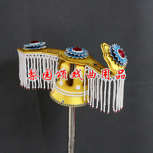 戏曲新款服装头饰舞台演出用品别姬手工制作西楚霸王虞姬如意冠