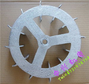 。CZR离心式鼓风机配件铝叶轮铝风叶 上海750W 内径12/14 外径230