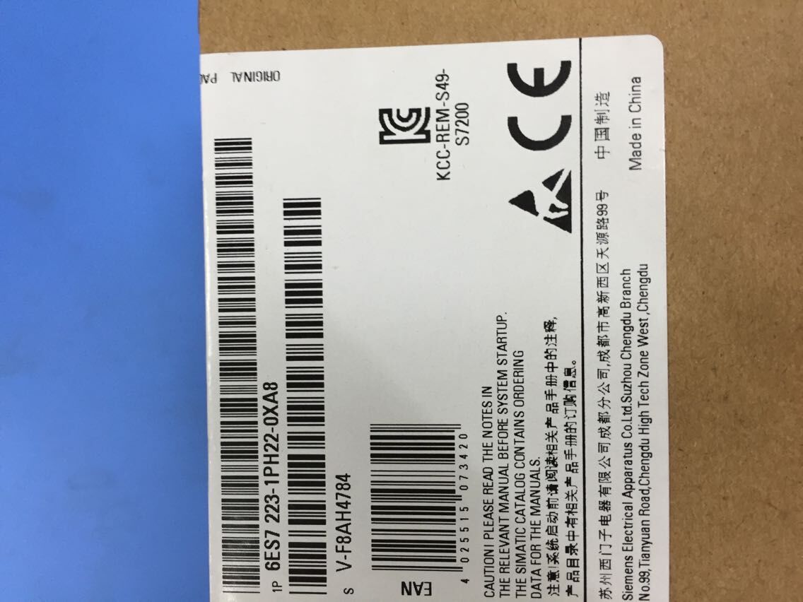 全新原装正品 6ES7 223-1PH22-0XA8 假一罚十