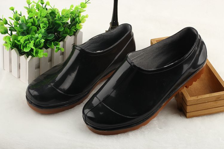 Chaussures - bottes caoutchouc homme pour printemps - semelle tendon - Ref 973895 Image 1