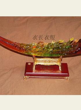 马马礼品摆件琉璃办公室礼品摆件