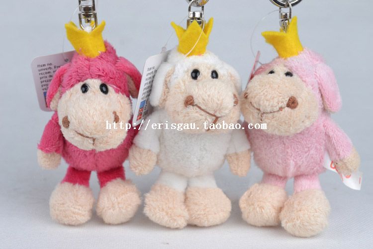 nici公主钥匙扣手机链毛绒玩具