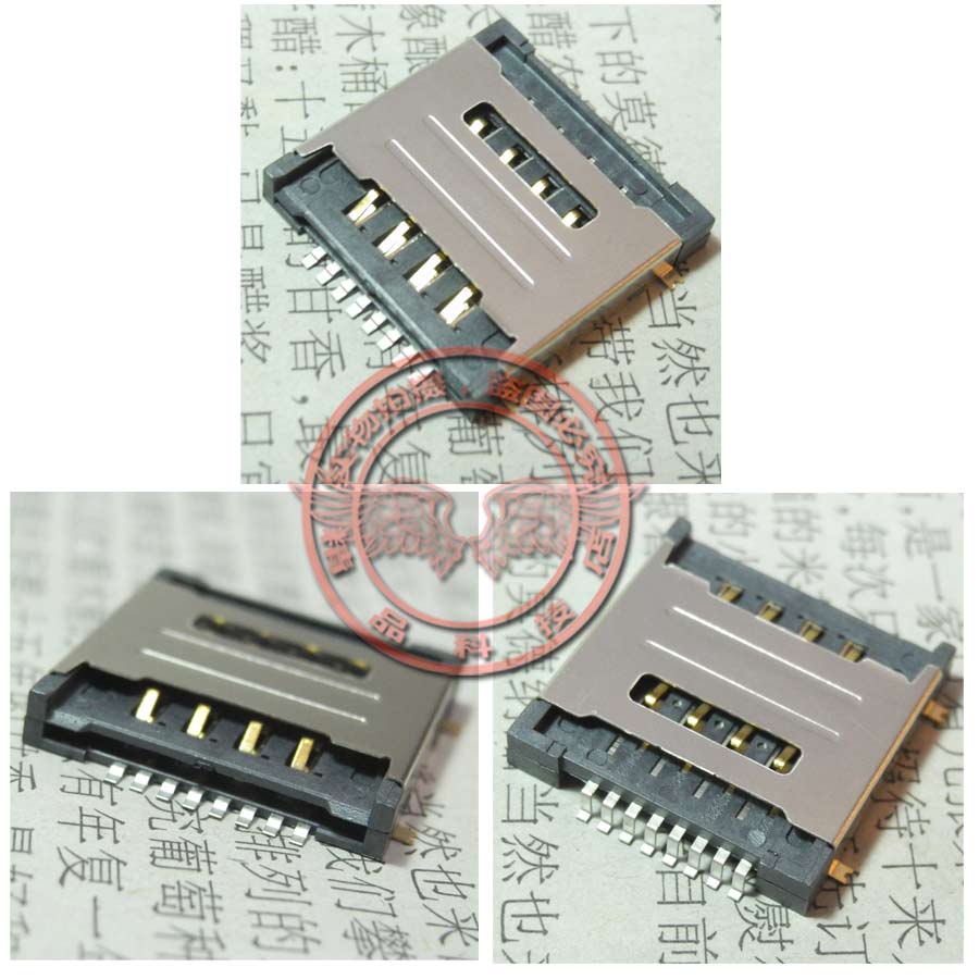 天语D5800 D99海尔X73 酷派7266 5910 5860S 双卡双待卡座SIM卡槽