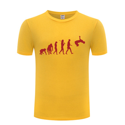 进化论搞笑礼物短袖t恤