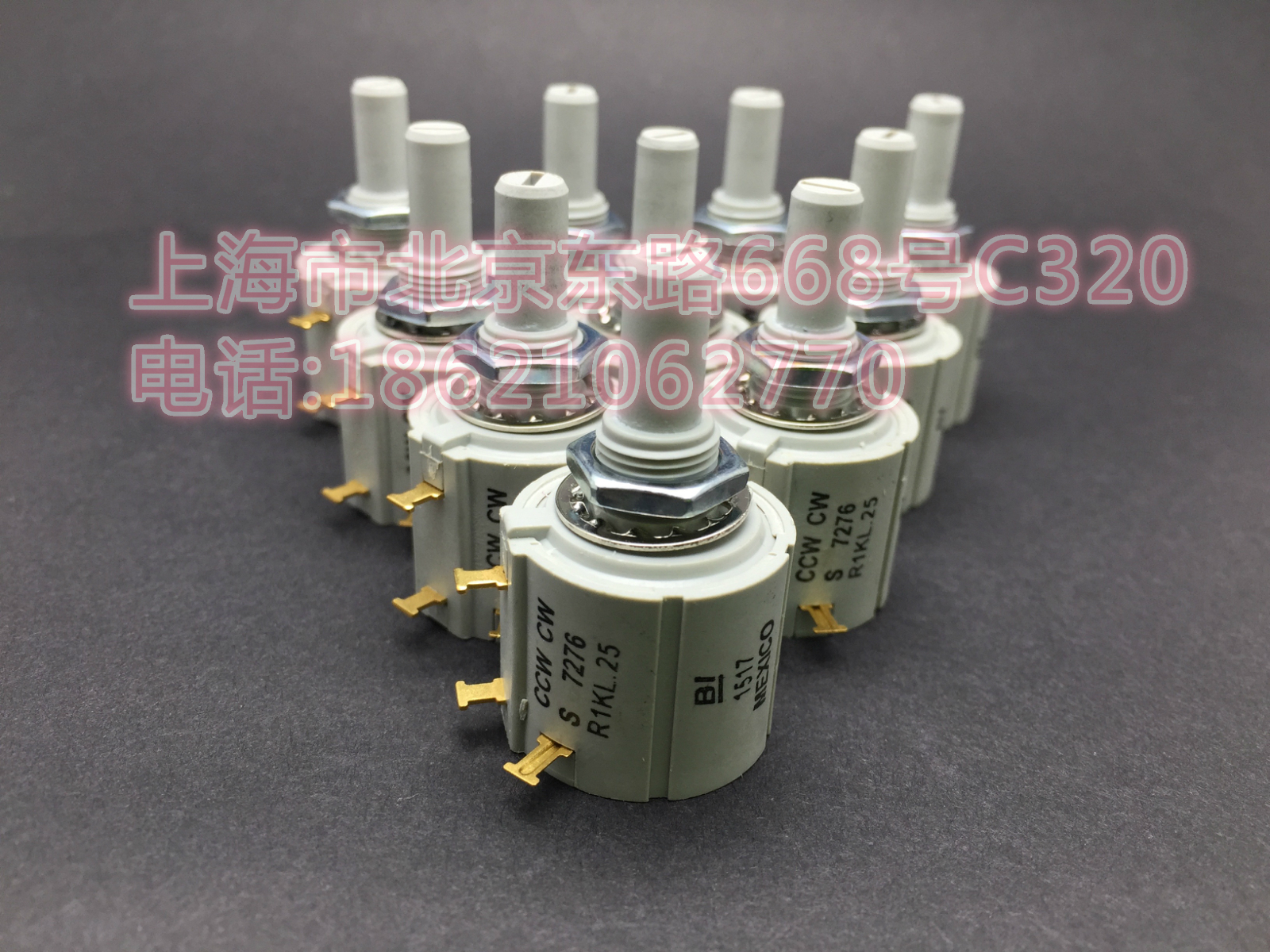 原装美国进口BI S 7276 R1K 2K 5K 10K 精密多圈电位器 墨西哥产