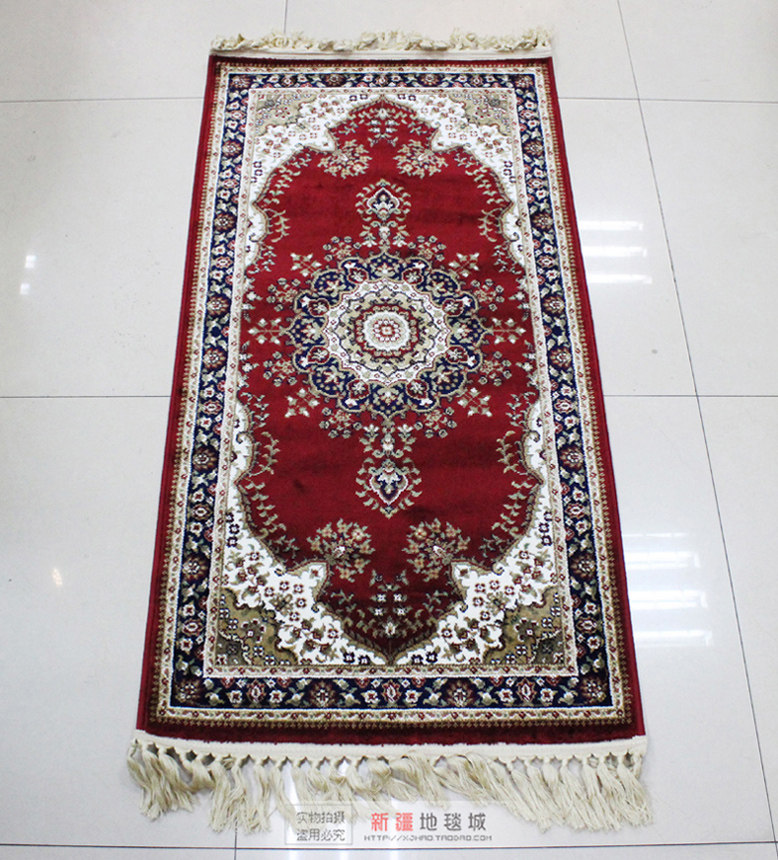 新疆地毯加厚丝毯51客厅卧室餐厅书房茶几床边毯田园现代简约