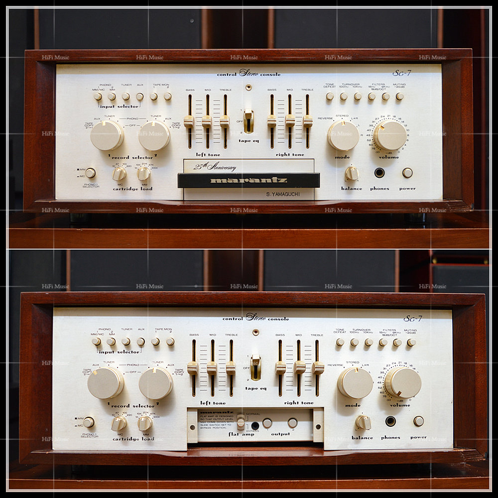 二手原装日本进口Marantz/马兰士SC-7 HIFI发烧前级 成色新净100V