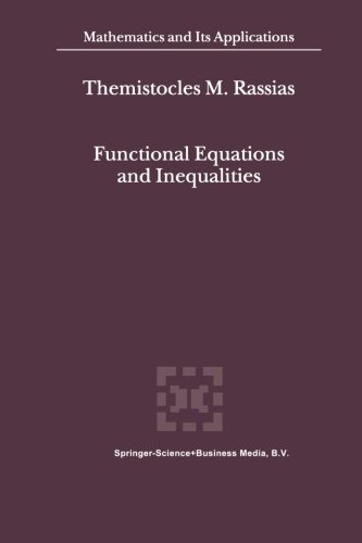 【预订】Functional Equations and Inequalities