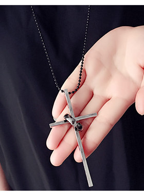 十字架戒指日韩风女士毛衣链新品